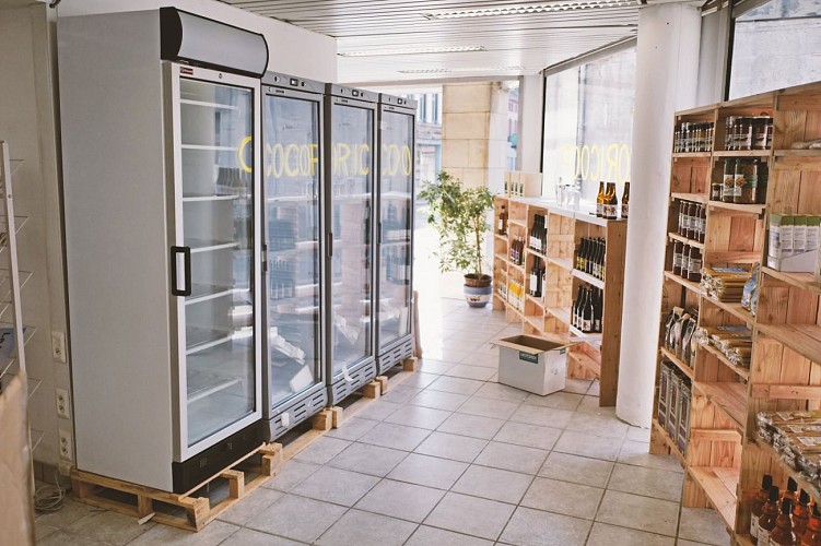 Magasin Cocoricoop intérieur