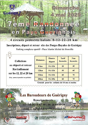 7ème Randonnée en Pays Guérignois