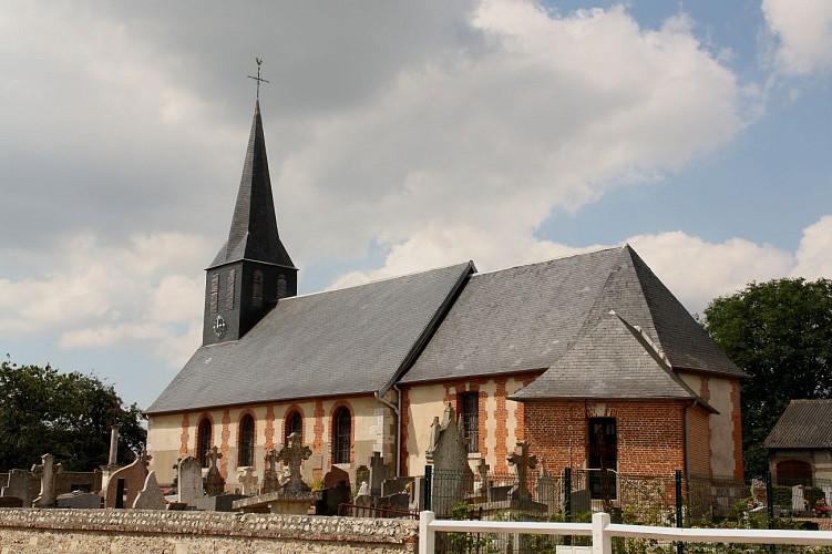 Point de départ : église de Bois-d'Ennebourg