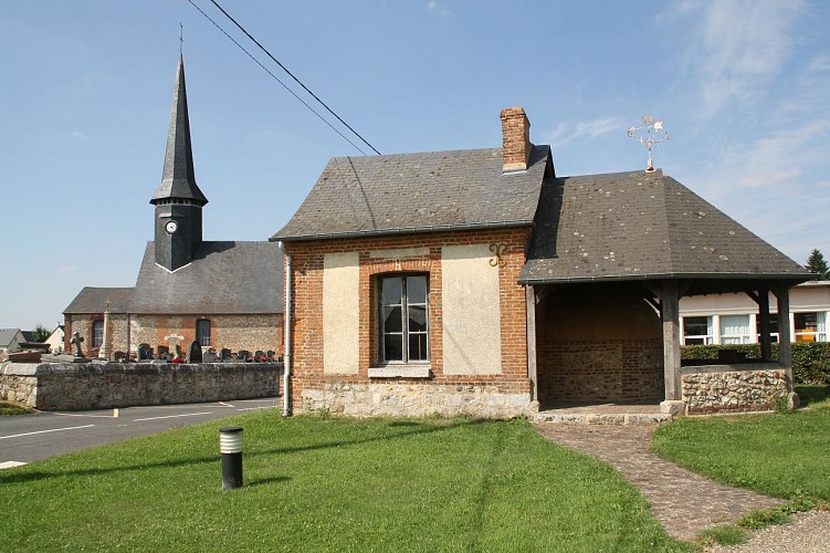 Point de départ : Eglise d'Auzouville-sur-Ry