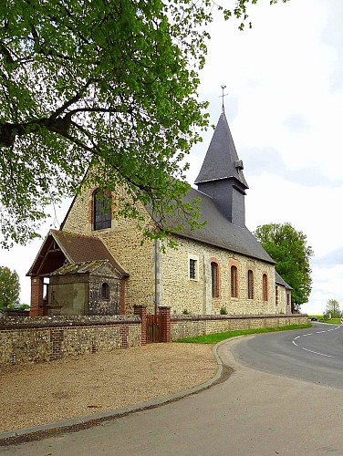 Point de départ : Eglise de Mesnil-Raoul