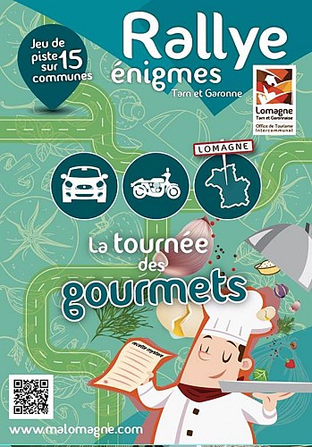 Rallye-énigmes voiture "La tournée des gourmets"