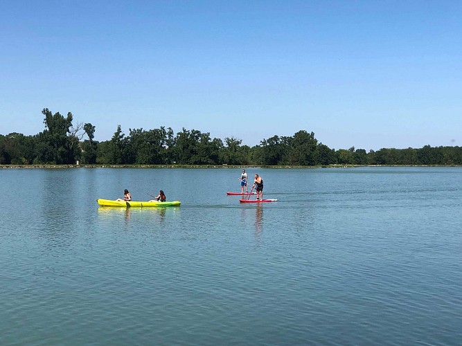 Aire de pique-nique - Base de loisirs de Beaumont