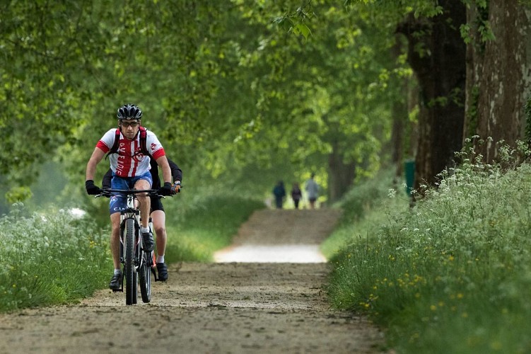 Les 2 Rives à vélo - circuit Val de Garonne