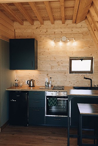 cuisine écolodge fontaine aux herbes Clarbec