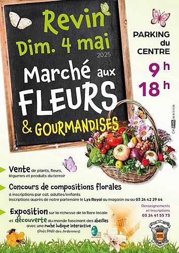 Marché aux fleurs & gourmandises