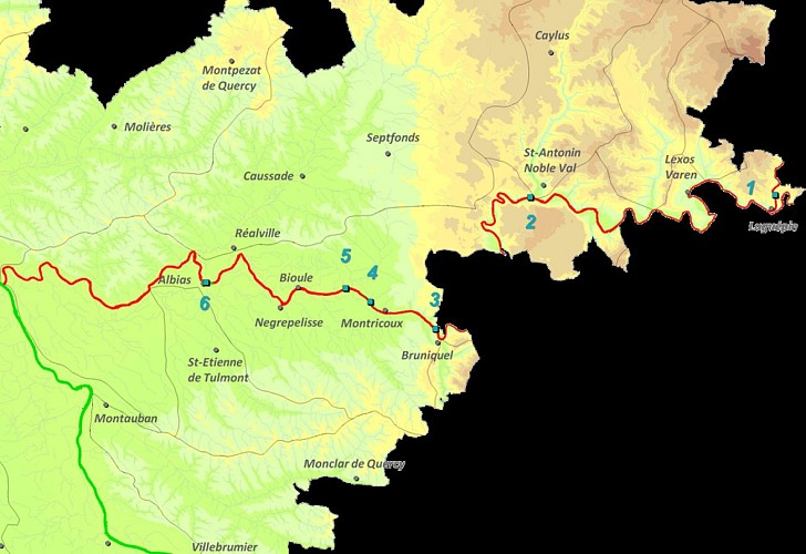 Parcours de pêche nocturne de la carpe en Tarn et Garonne