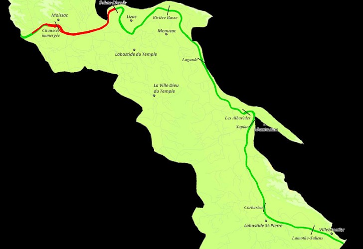 Parcours de pêche nocturne de la carpe en Tarn et Garonne