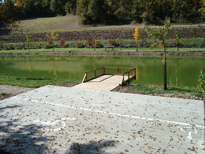 Poste de pêche Tourisme & Handicaps - Touffailles