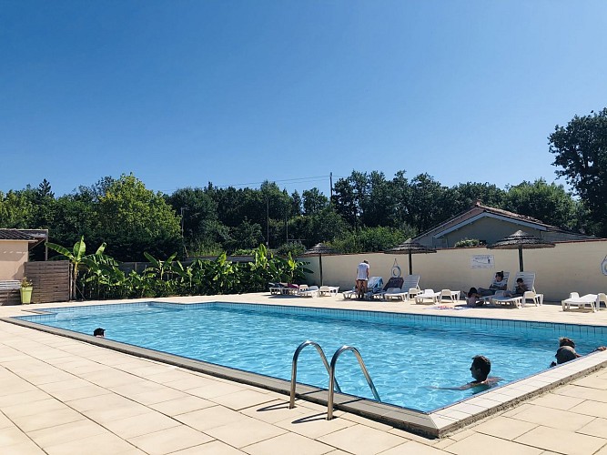 Tentes Lodges au Camping Le Clos de la Lère