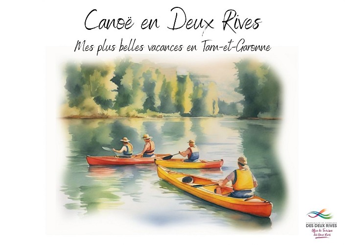 Canoë au lac d'Espalais