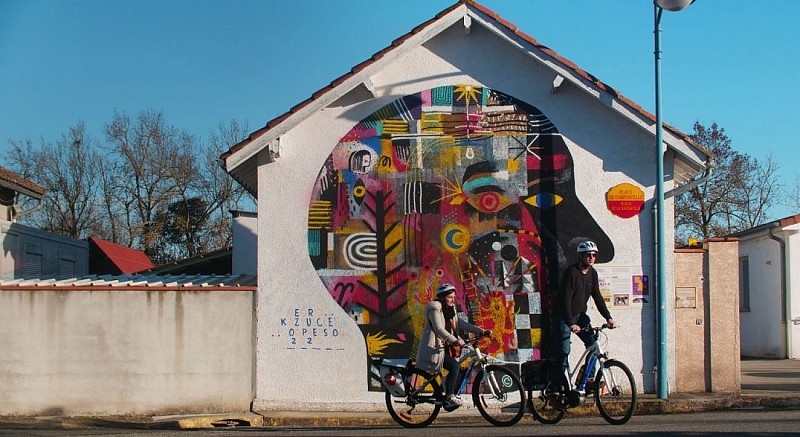 Fresque Murale : The Inside Mess de Pedro et Kazy-K