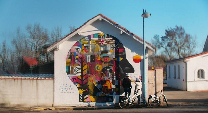 Fresque Murale : The Inside Mess de Pedro et Kazy-K