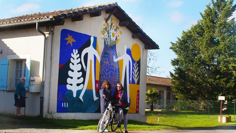 Fresque Murale : La danse de Pedro