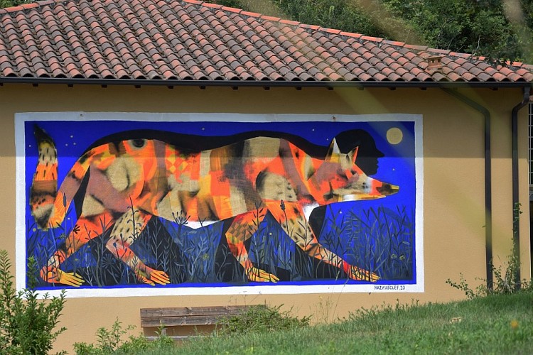 Fresque Murale : The Hunt de Kazy-K