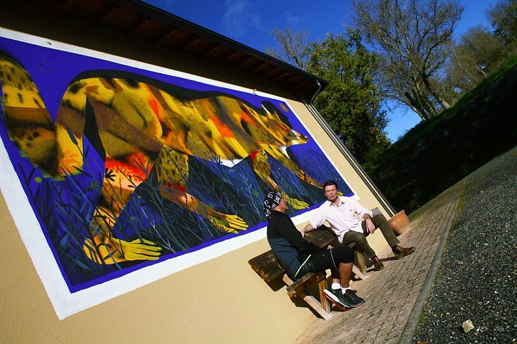 Fresque Murale : The Hunt de Kazy-K