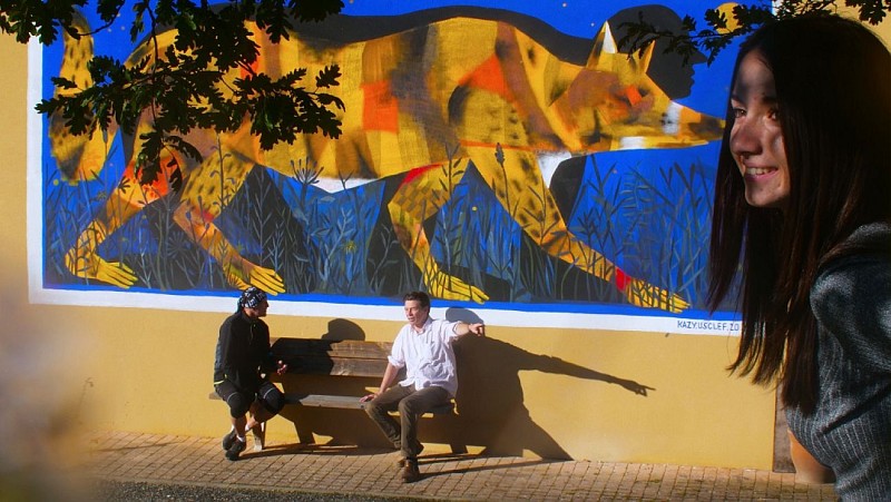 Fresque Murale : The Hunt de Kazy-K