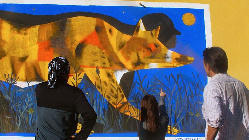 Fresque Murale : The Hunt de Kazy-K