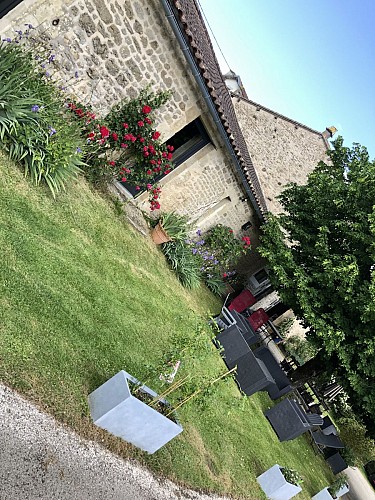 Gîte La Louise terrasse