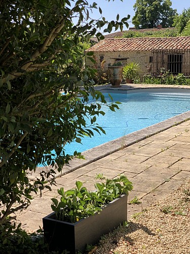 Gîte La Louise piscine 2