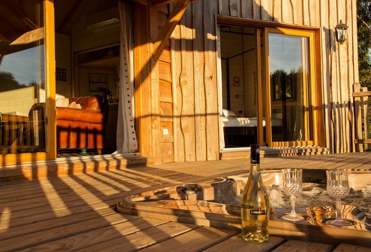 Tree house terrasse-jacuzzi