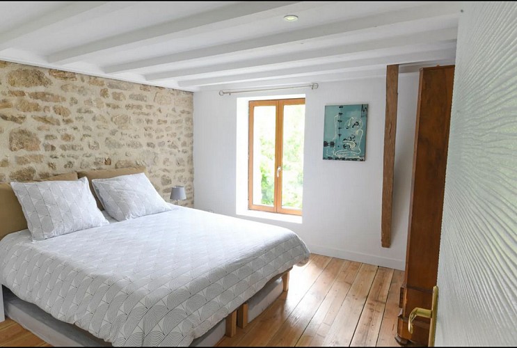 chambre du rez-de-chaussée - La Grande du Massoubrot