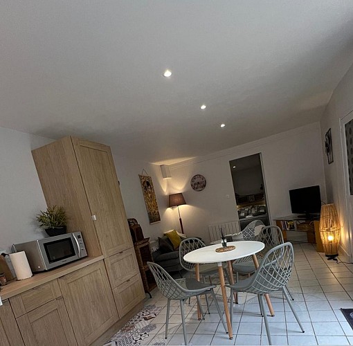 Pièce de vie, cuisine, séjour