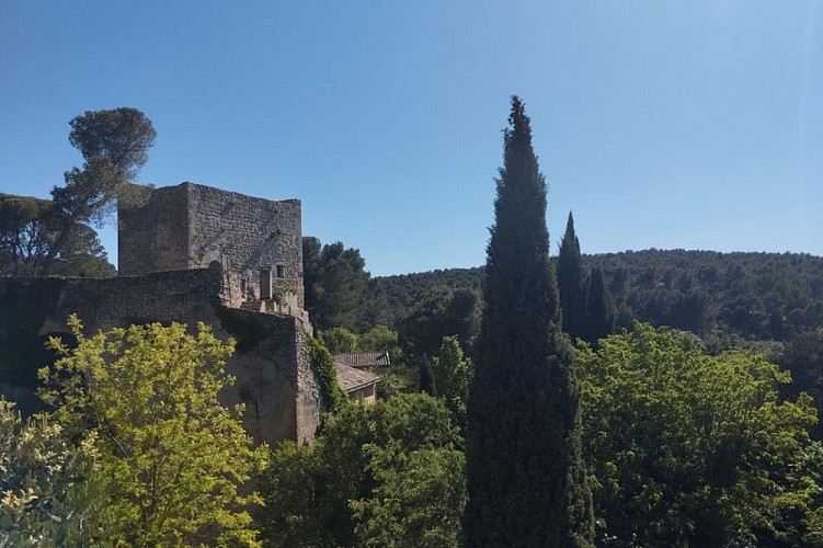 À l'entrée du vieux village : la tour