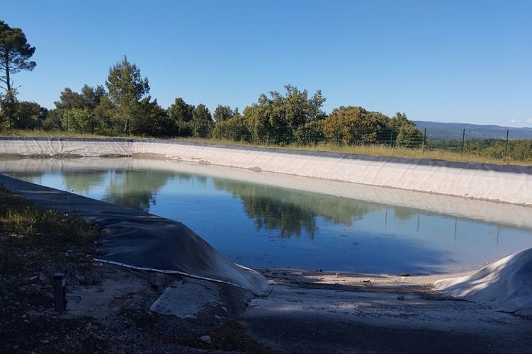 Bassin de réserve DFCI