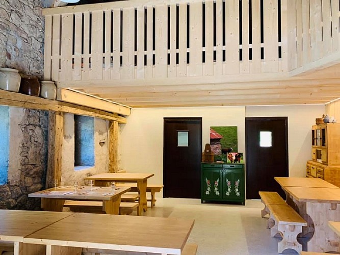 Berghütte „Refuge de Bise“