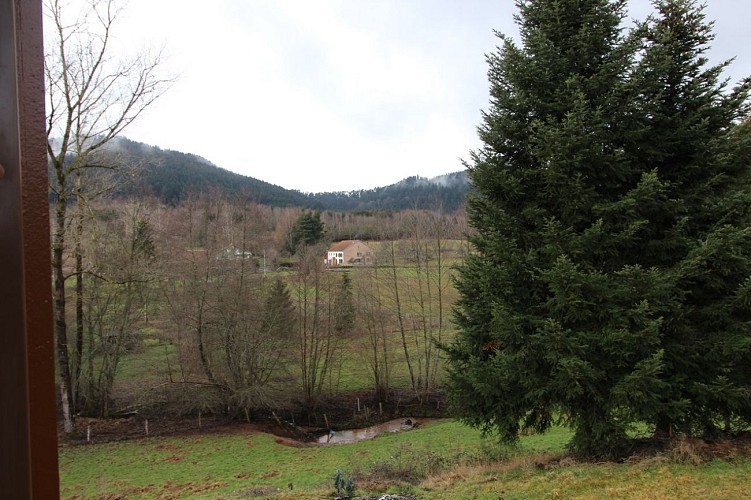 Vue depuis la chambre