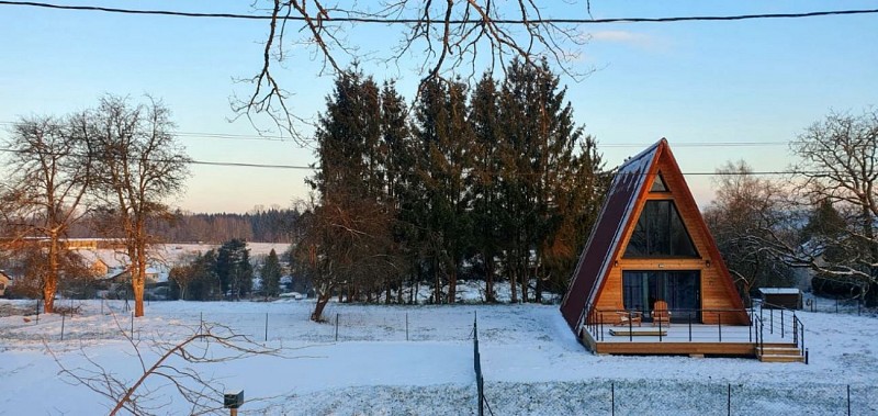Meublé chalet en A l'Écureuil