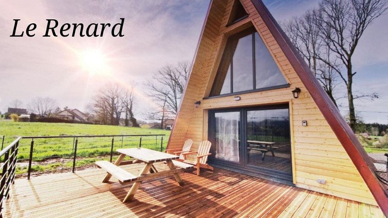 Meublé chalet en A le Renard