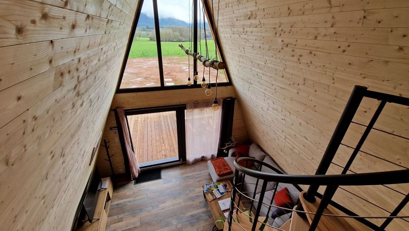 Meublé chalet en A le Renard