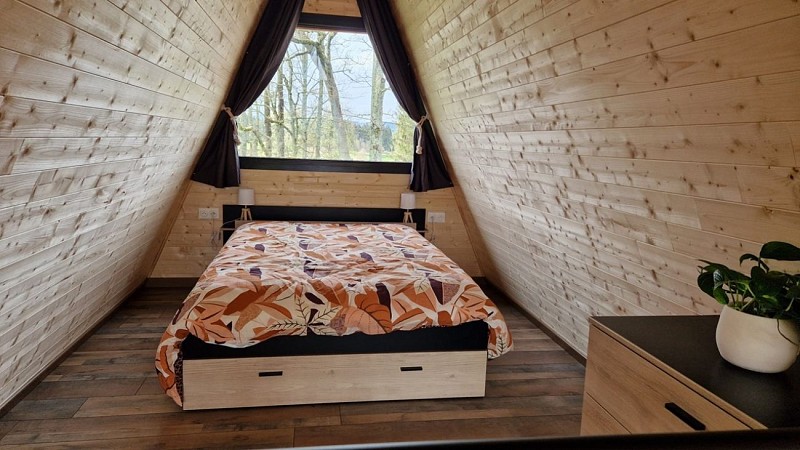 Meublé chalet en A le Renard