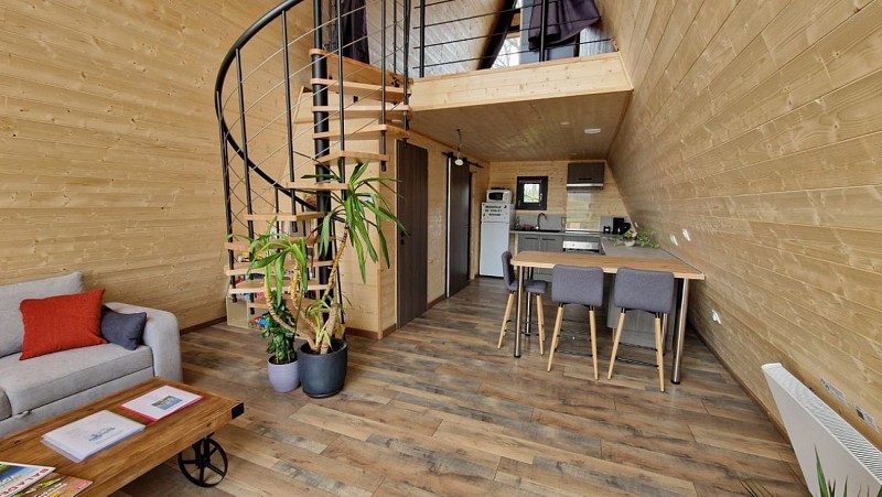 Meublé chalet en A le Renard