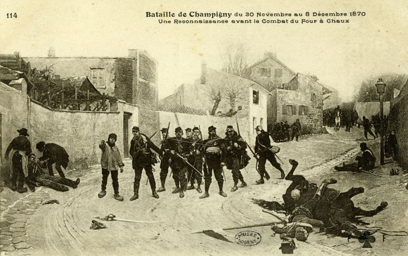 Eléments précurseurs - Combats de 1870