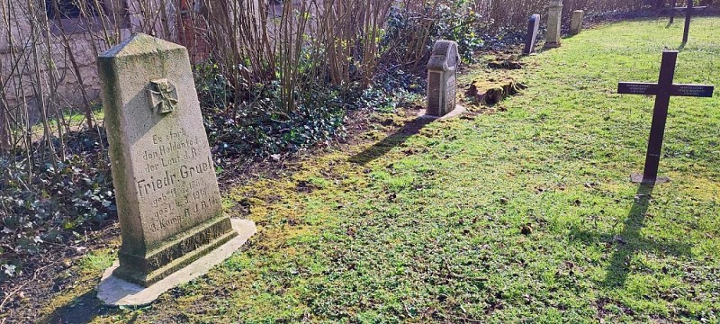 Viéville sous les Côtes - Cimetière militaire allemand de la guerre de 1914-1918.