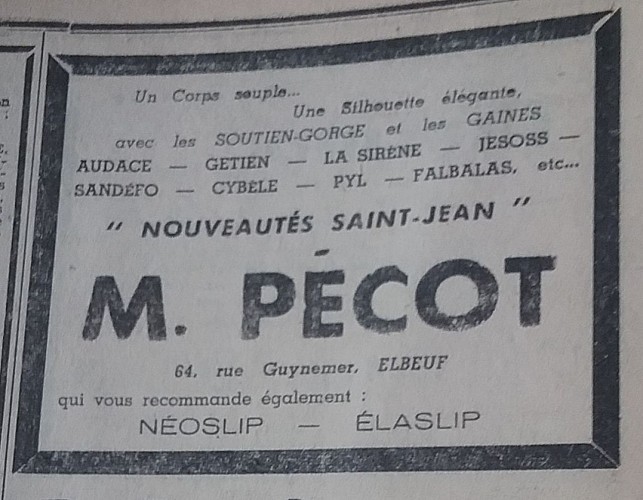Publicité - Journal d'Elbeuf - 1948
