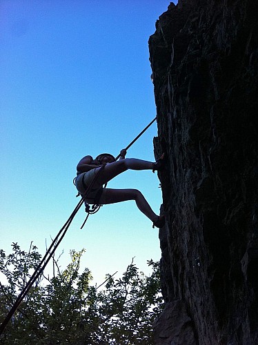 Climbing and via ferrata