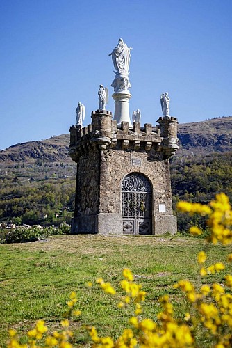 La statue de la vierge