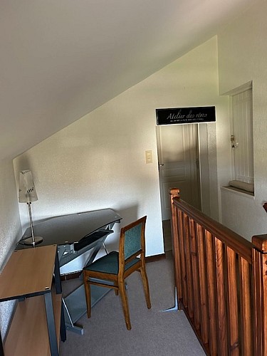 Coin bureau en mezzanine