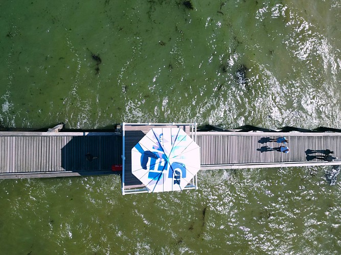 Jetee de Luc  vue du ciel