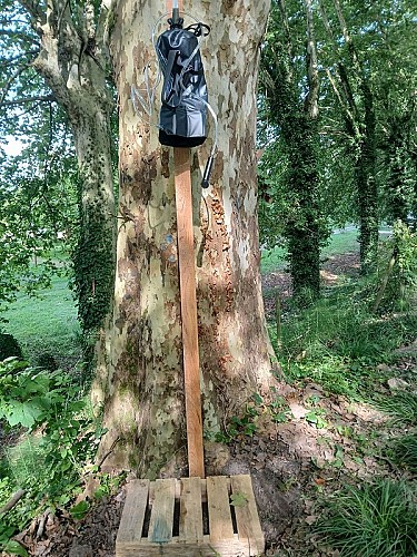 Bateau Diamant - douche solaire