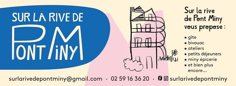 Chambres ou Gite Sur la rive Pont Miny