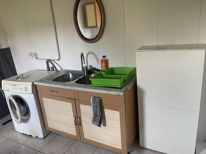 Coin cuisine Ferme de Brossard Gîte d'Etape_4