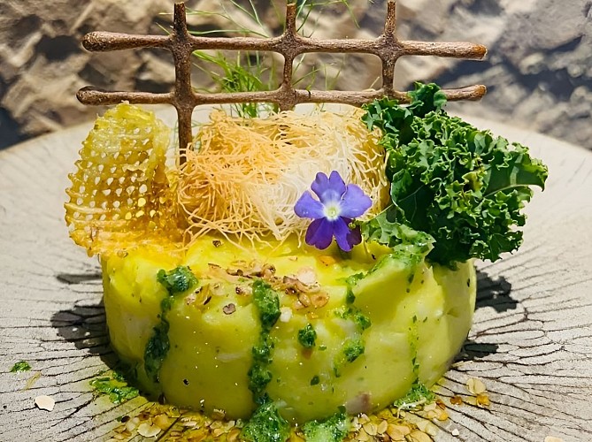 l'Atrium, cuisine locale