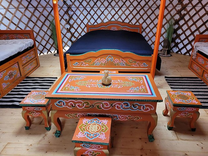 Clos des Monts à Saint-Ouen-des-Besaces - La Yourte