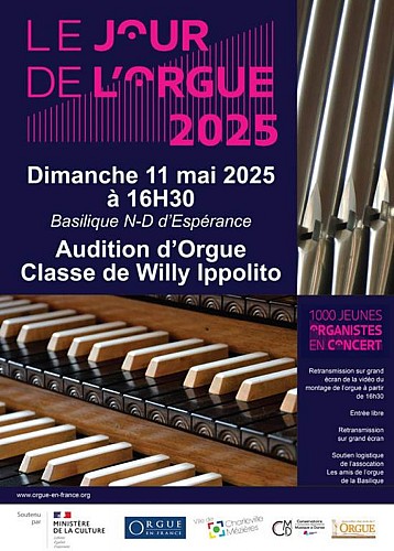 Audition de la classe d’orgue du Conservatoire Ardenne Métropole