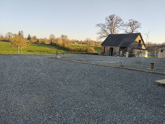 Aire de camping-cars à la Chèvreline